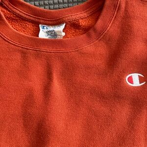 Champion orange sweatshirt